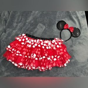Minnie Mouse tutu + ears